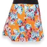 ZARA  basic orange skirt Photo 2