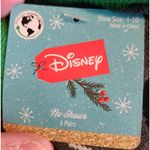 Disney Mickey & Minnie Mouse No Show Women's Socks 6 Pair Pack‎ Shoe Size 4 Photo 2