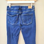 American Eagle Outfitters High Rise Skinny Kick Denim Jeans Blue Sz 4 Photo 5