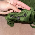 Jones New York Green Boatneck Long Sleeveless Toga Dress Photo 3