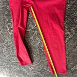 Eileen Fisher  Women’s Size 10 Watermelon Red Cotton Blend Skinny Jeans Photo 7