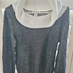 White House | Black Market Women's Cable Cowl Neck Sweater Size Large Photo 0