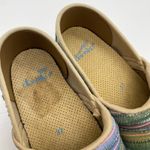 Dansko Multicolored Rainbow Woven Clog Shoes Chunky Boho Women's size 37 / 6.5 Photo 6