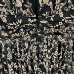 Soiéblu Soieblu Womens Black Gold Floral Sleeveless Pullover Maxi Dress Size‎ Large Photo 7