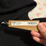 SKIMS  cotton fleece hoodie black size large  Photo 2