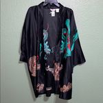 Vintage Black Dragon Robe Unisex Size L Photo 1