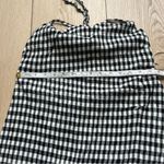 NWT Pull&Bear Black and White Gingham Strappy Mini Dress Size XL Photo 11