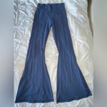 Aerie OFFLINE Periwinkle Blue Criss-Cross Waist Hi-Rise Flare Leggings SIZE XL Photo 4