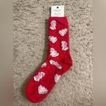 American Eagle Aerie  AE Red Pink Christmas Graphic Women’s Crew Socks Set Photo 2