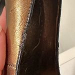 J. Renee Bronze High Heel. Square Jewel Square Toe Vintage Look Limited Sz 7. Gold Photo 8