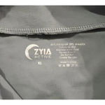 Zyia  ACTIVE Women’s Gray Pocket 1/2 Zip Pullover Athletic Top XL Athleisure Photo 4