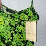 Stine Goya Lydia Slip Dress in Pointilism Green Floral Size Small NWT Photo 4