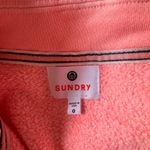 Sundry  - Coral Pink Button-Up Oversized Shacket Sz 0 (XS) Photo 5
