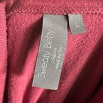Sweaty Betty  Escape luxe Athleisure L berry pink pullover hoodie Photo 5