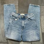 Abercrombie & Fitch The Ankle Straight Ultra High Rise Patchwork Jeans - 28/6R Photo 2