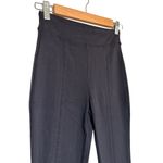 Alo Yoga Airbrush High Waist Flutter Flare Split Legging Pant Black Small Photo 3