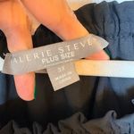 Valerie Stevens Black Romantic Bohemian Lace Peasant Blouse 3X Photo 2