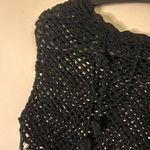 Guess  Women’s Black Fringed Sweater Photo 1