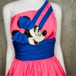 Vintage 86 rare Disney Minnie Mouse Mike benet formals ball gown dress 10 unique Blue Photo 8