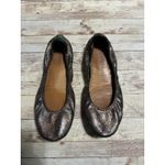 Tieks  Ballet Flats Love Potion Women's Size 8 Metallic Silver Rose Glitter Comfy Photo 1