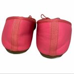 Lands' End  Women's 8.5B  Faux Leather Pink Flat Shoes Photo 5