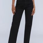 Everlane Women’s Size 30 Long Way High Jean Black Organic Cotton Old Money NWT Photo 0