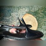 BCBGMAXAZRIA Vintage 90s BCBG Paris black patent slip on mules, size 8.5M Photo 7