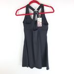 Halara Cloudful Air Adjustable Strap Pocket 2-in-1 Tennis Dress Black S Photo 5
