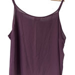 Avenue Women's Sheer Camisole Cami Top Plus Size 30/32 Plum Purple Photo 0