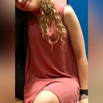 Drew  Womens Pink Cutout Dress Photo 1