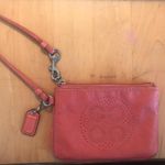 Coach Wristlet Coral Photo 0