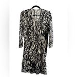 Veronica Beard Kiran Dress in Black/Bone Photo 4