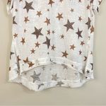 Umgee ‎ Tiger Stars Short Sleeve Slouchy Tee Size Small Photo 4