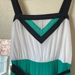 Banana Republic  Milly collection colorblock patio pleated dress Photo 6