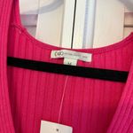 Cato Pink Ribbed Sweater Dress Size Medium Photo 8