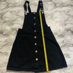 Divided  Black Denim Overall Dress Photo 8