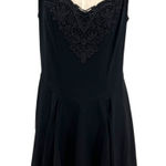 Dolls Kill  Widow Darkest Desires Lace Mini Dress‎ Corset Lace-Up Black Size XL Photo 0