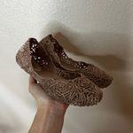 Melissa  x Campana rose gold glitter rosette flats WOMENS 6 Photo 1
