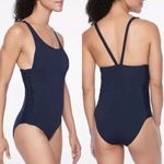 Athleta Adriata One Piece Swimsuit in Navy Blue Medium Photo 1