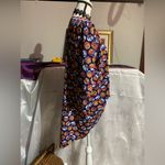 LuLaRoe Lindsay Blue Geometric Print Kimono Photo 3