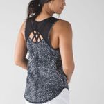 Lululemon Sculpt Tank Splatter White Black / Black 6 Photo 0