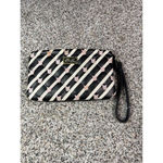 Betsey Johnson  Luv Betsey Quilted Kitty Double Pouch Wristlet Photo 3