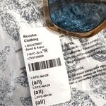 Revolve NWT  x Le Specs Whiptrash Sunglasses in Sand & Aqua Blue Mono Photo 3