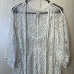 Rachel Zoe White Textured Kimono Photo 1