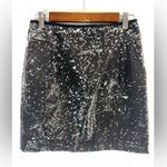 J.Crew  2 Sequins Mini Skirt in Black - Night Out Photo 0