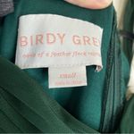 Birdy Grey Empire Waist Bridesmaid Gown Chiffon Size Small Emerald Green Photo 3