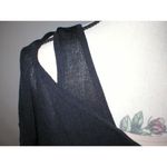 Tracy Reese New NWT $248 Plenty  Off Shoulder Sweater Top Black S Layered Fine Photo 6