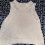 Universal Threads Universal Thread White Knit Sweater Vest Photo 3