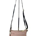 Steve Madden Bglamm Logo Embossed Blush Pink Crossbody Shoulder Bag tassel Photo 12