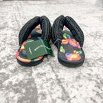 Farm Rio NEW  Cashew Crochet Puffy Flip-Flops Photo 3